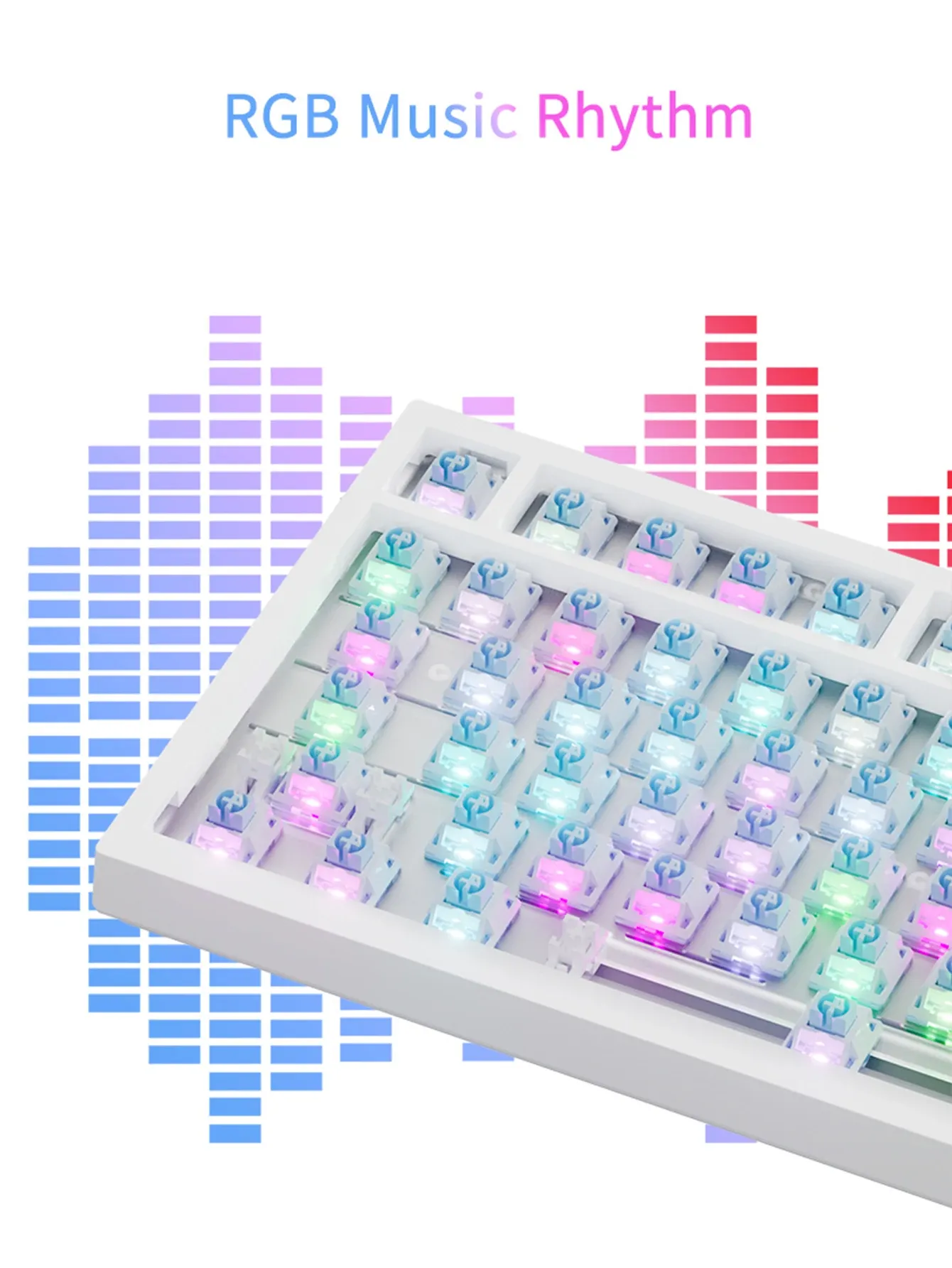 Ajazz AK820 Pro, connectivité