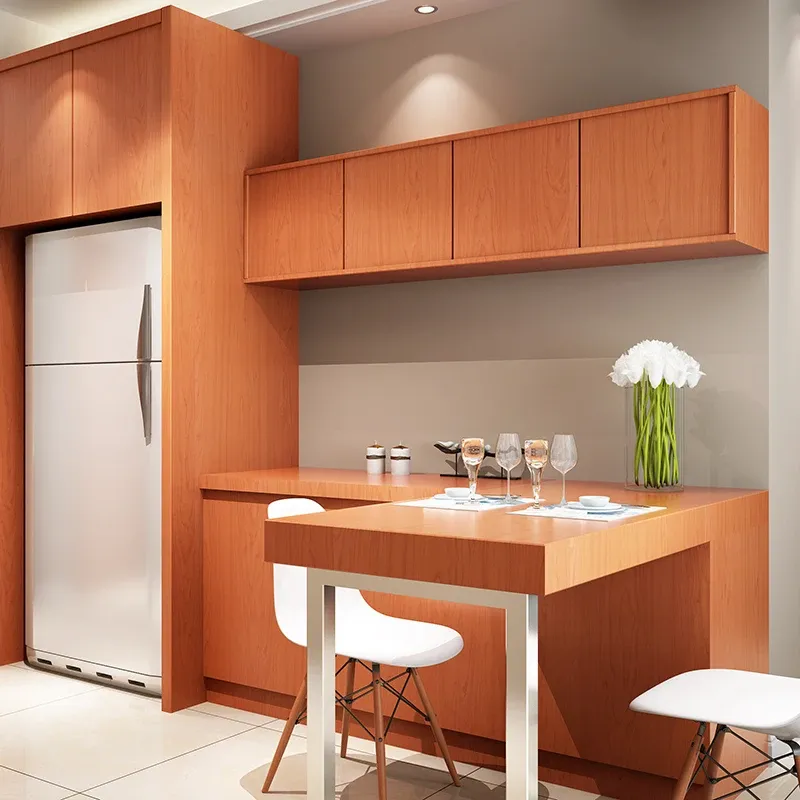 Autocollant bois effet grain en PVC imperméable et auto-adhésif, à décorer soi-même pour la rénovation de meubles et la décoration murale 2