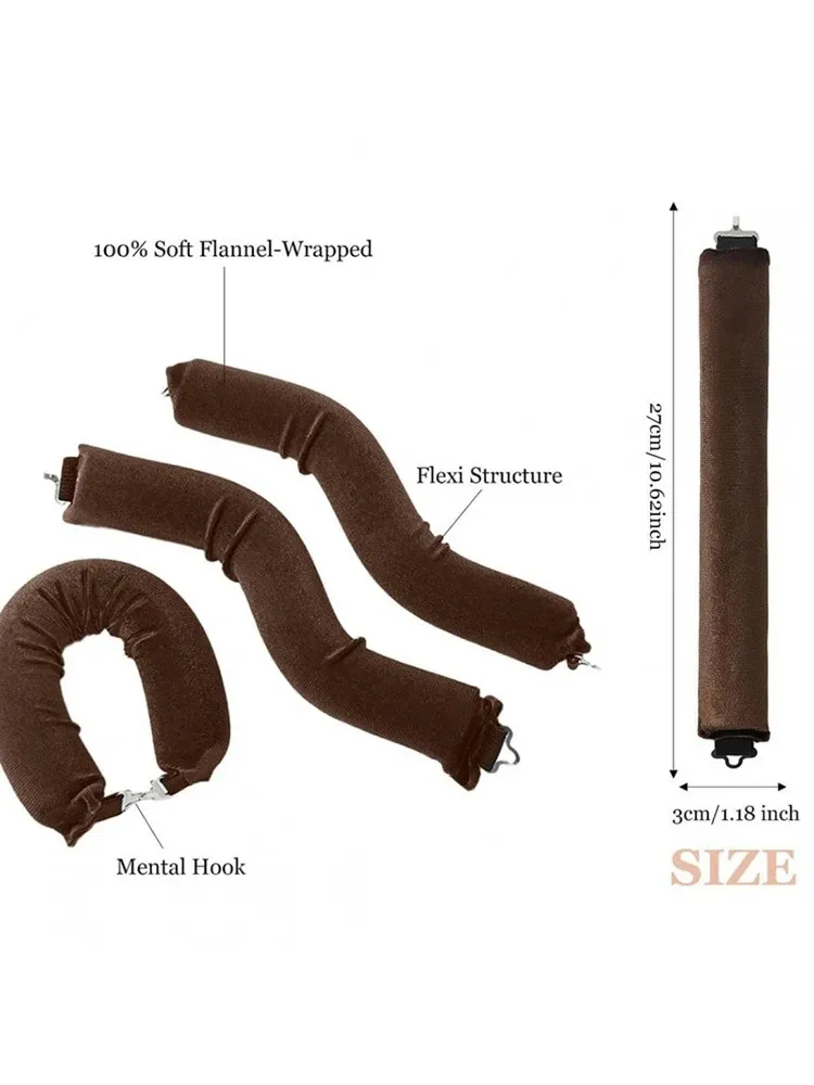 Bandeau bouclant Flexi sans chaleur, résultat bouclé