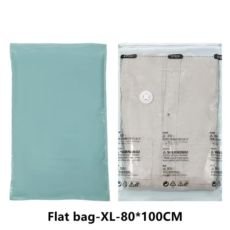 Sacs de rangement sous vide sans pompe, grand format, pour vêtements et couvertures 8