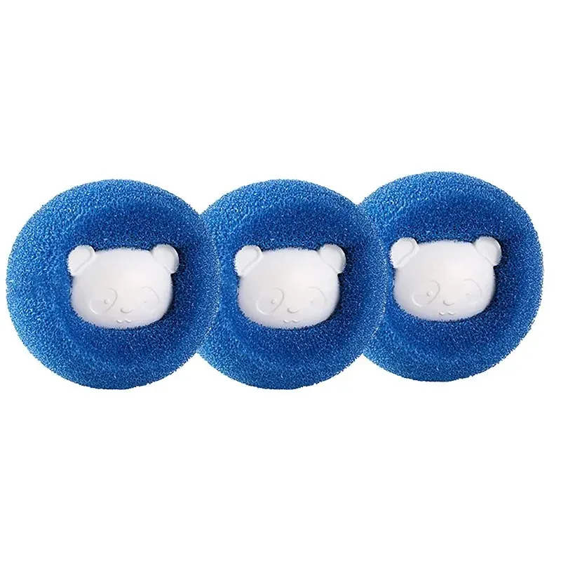 Boules à lessive réutilisables pour poils d'animaux, lot de 3 à 10 pièces, élimine les peluches des vêtements 12