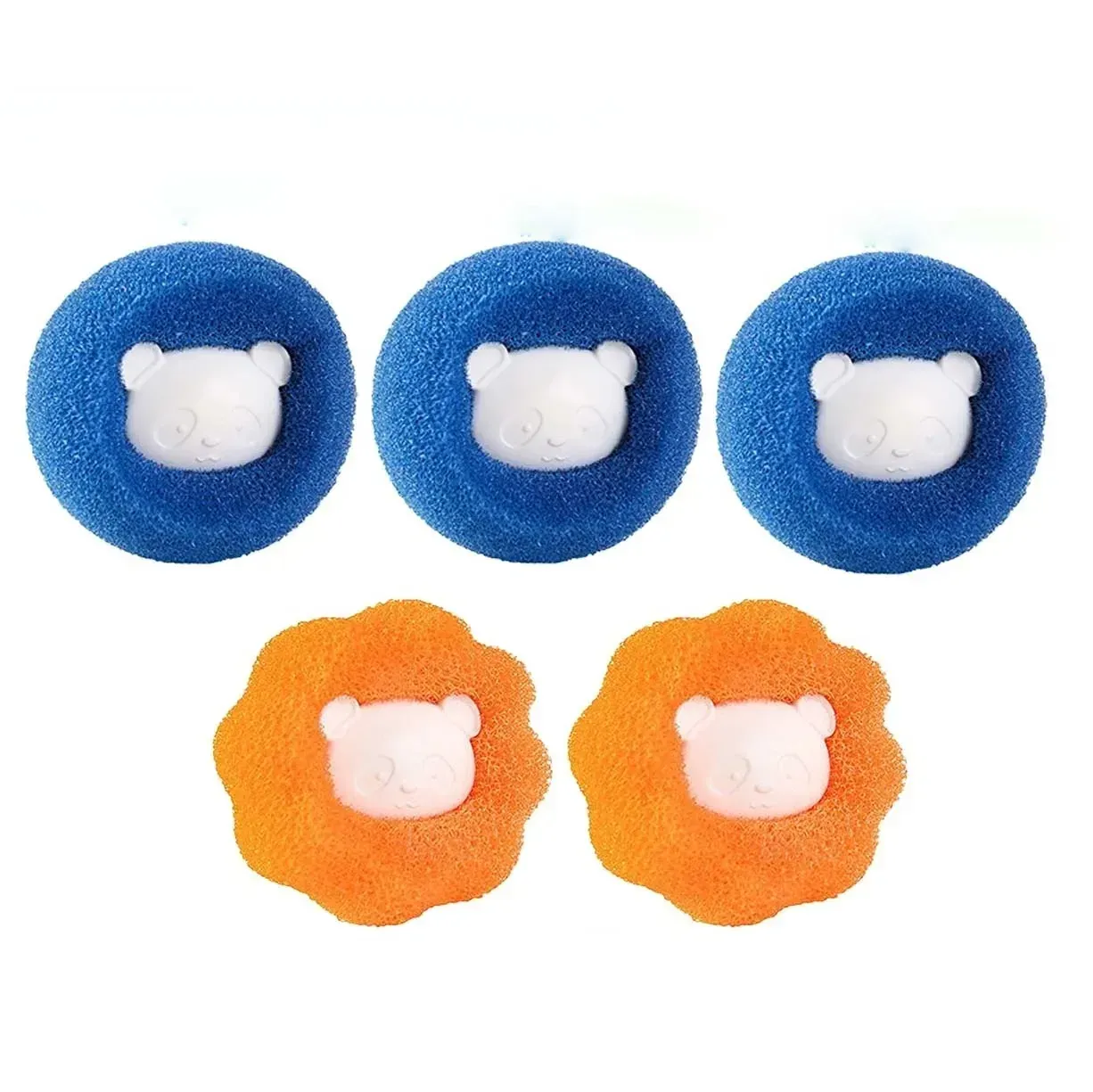 Boules à lessive réutilisables pour poils d'animaux, lot de 3 à 10 pièces, élimine les peluches des vêtements 10