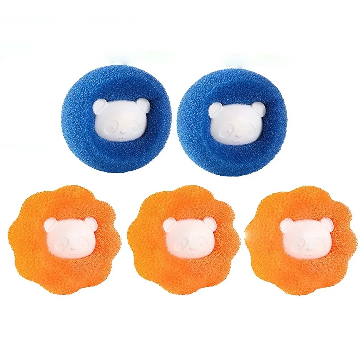 Boules à lessive réutilisables pour poils d'animaux, lot de 3 à 10 pièces, élimine les peluches des vêtements 8