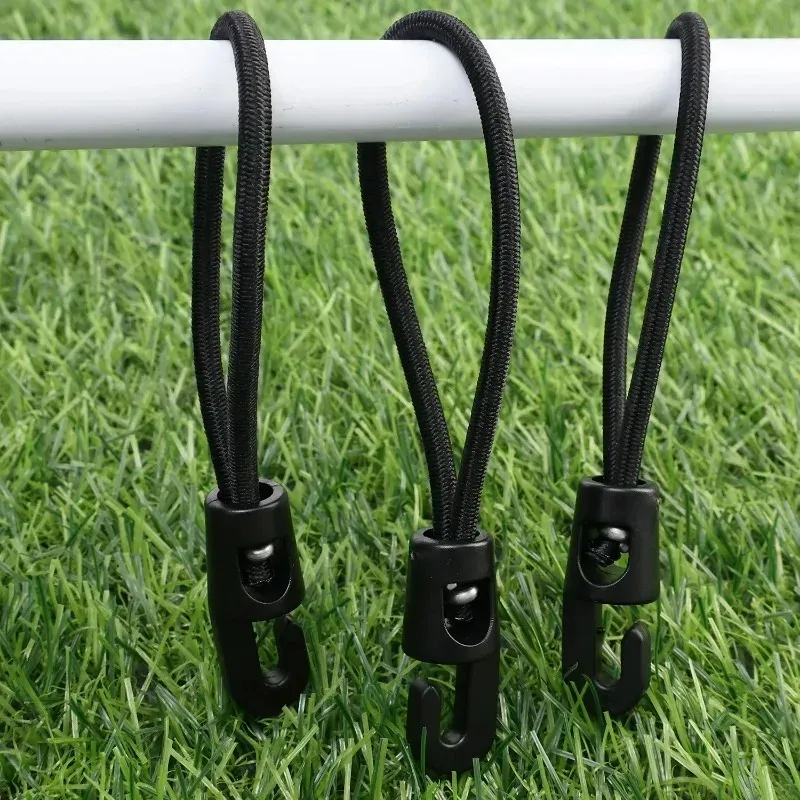 Cordon élastique avec crochets pour bâche de camping, lot de 10, 50 ou 100 pièces 3