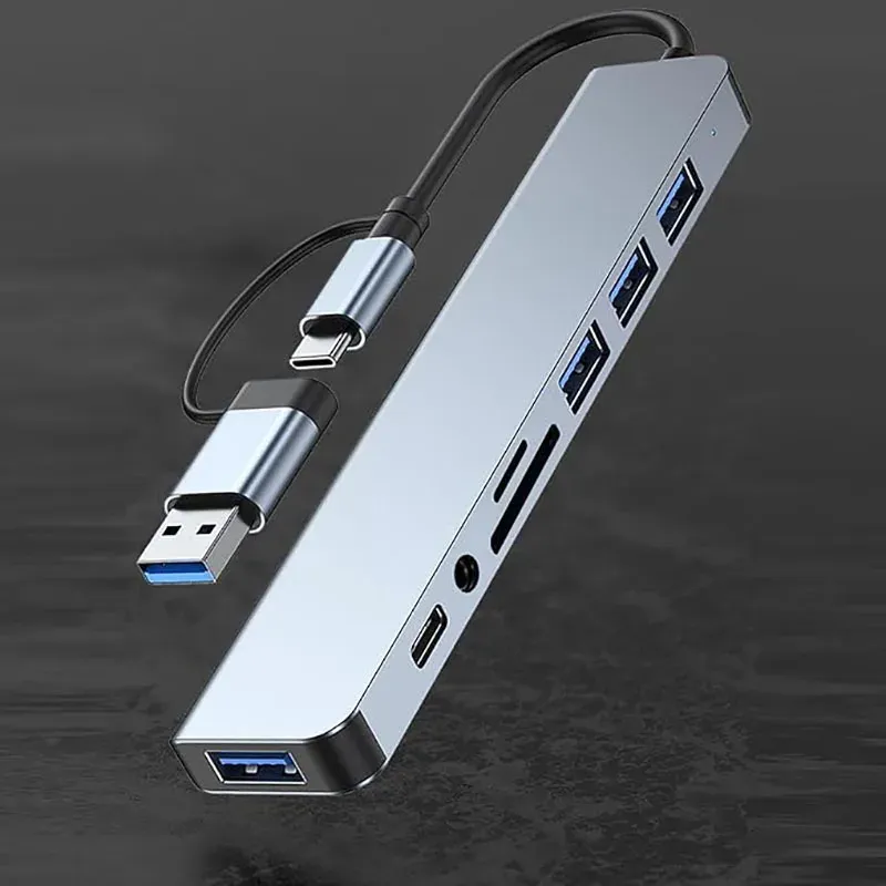 Détail du design du hub USB-C
