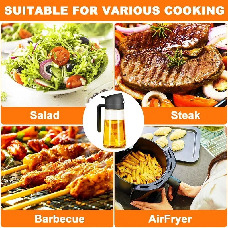 Bouteille pulvérisateur pour sauce soja et vinaigre