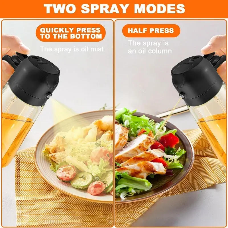 Pulvérisateur d'huile en situation de cuisine
