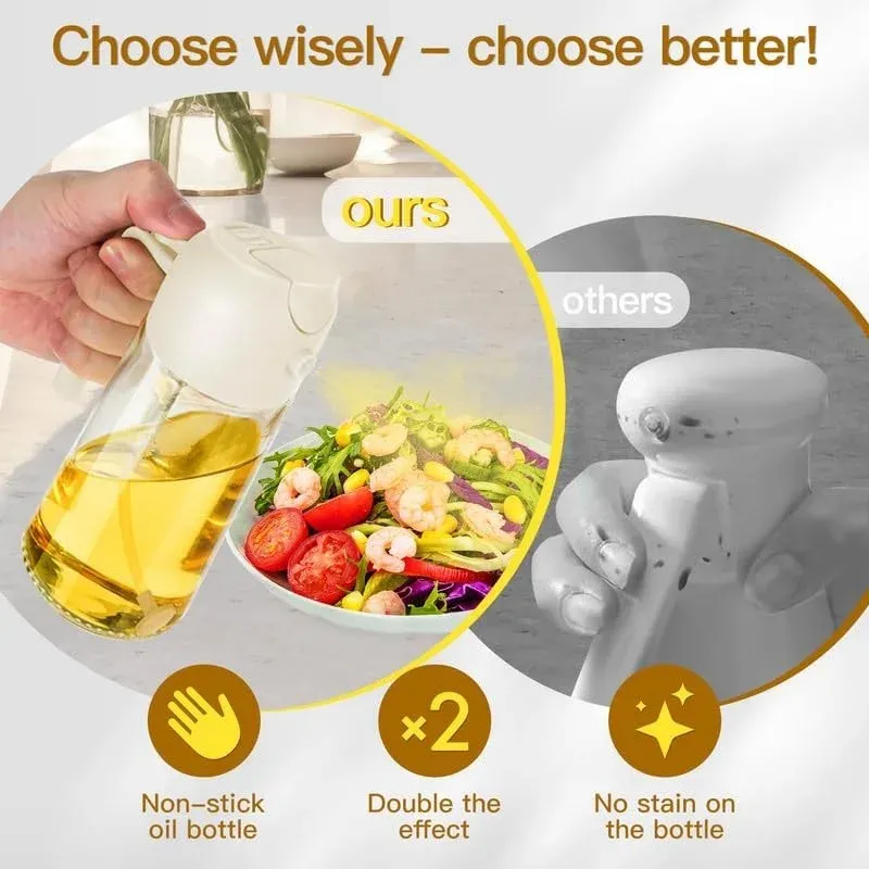 Pulvérisateur d'huile pour salades et vinaigrettes