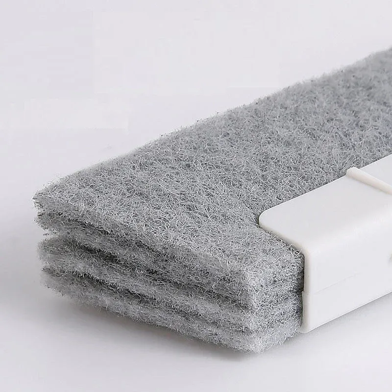 Brosse de nettoyage pour interstices et rainures de fenêtre, outil multifonction pour la maison 5