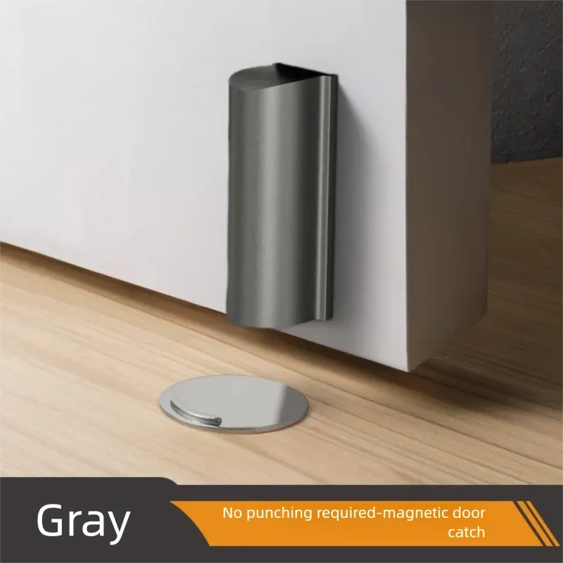 Butoir de porte magnétique pour la protection des murs et des portes, compatible avec tous types de matériaux 8