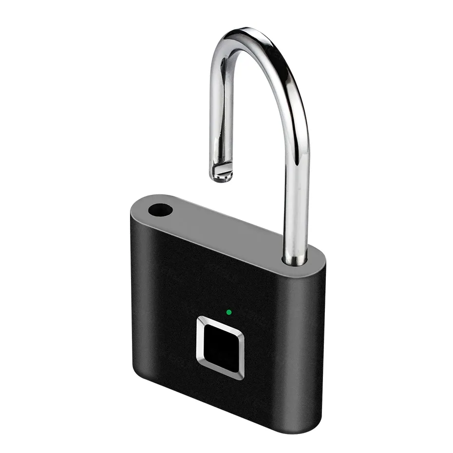 Cadenas à empreinte digitale vue produit