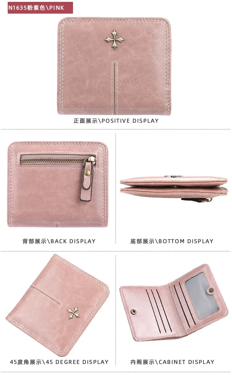Mini portefeuille femme, style au quotidien