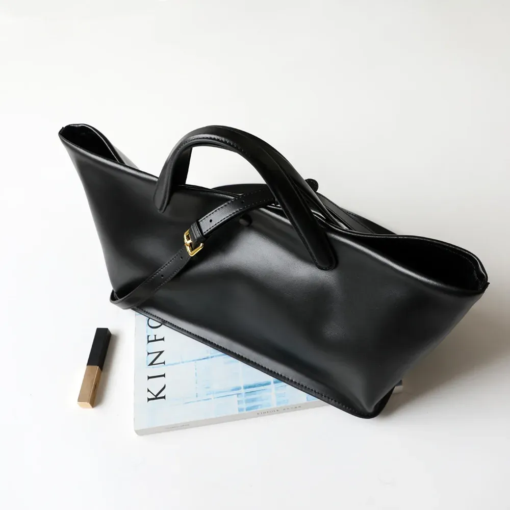 Sac fourre-tout en toile et cuir pour femme, sac porté épaule polyvalent 13