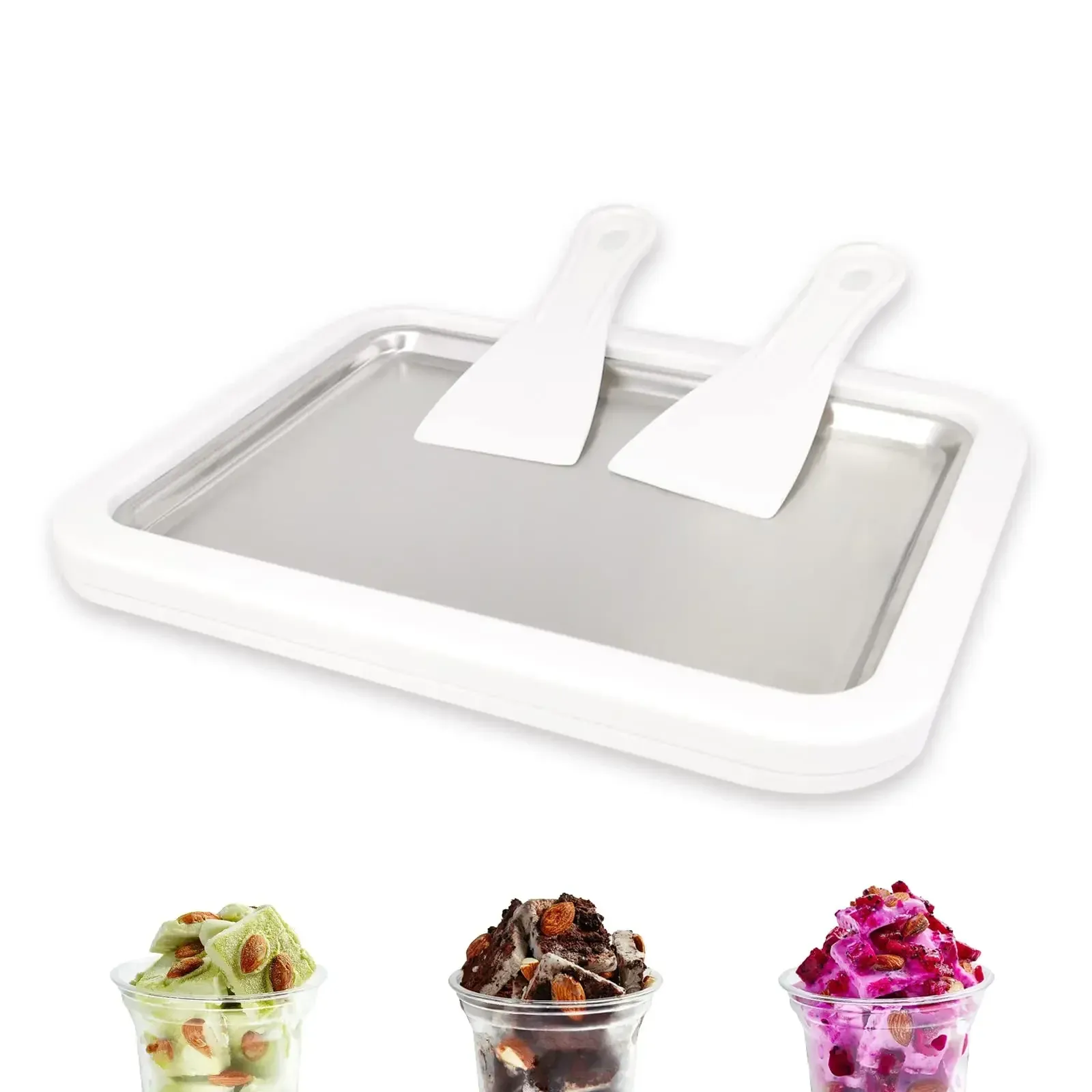 Machine à glace roulée DIY multifonctionnelle pour la maison