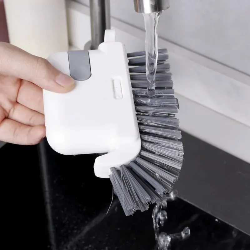 Brosse de nettoyage de rainure 3 en 1 vue d'ensemble
