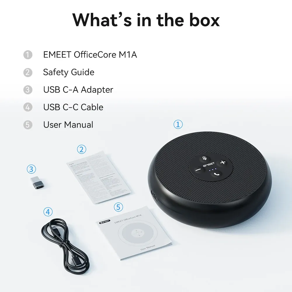 Haut-parleur USB EMEET OfficeCore M1A