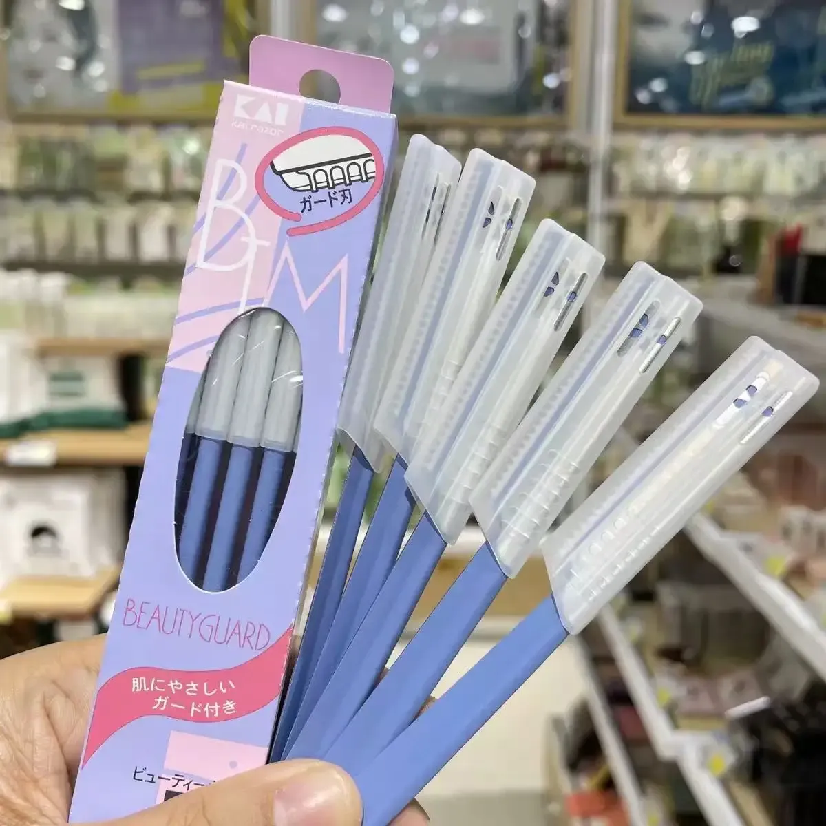 Ensemble d'épilateur à sourcils pour femmes, 5 pièces, outil de beauté et de maquillage, lame en acier, tondeuse visage 7