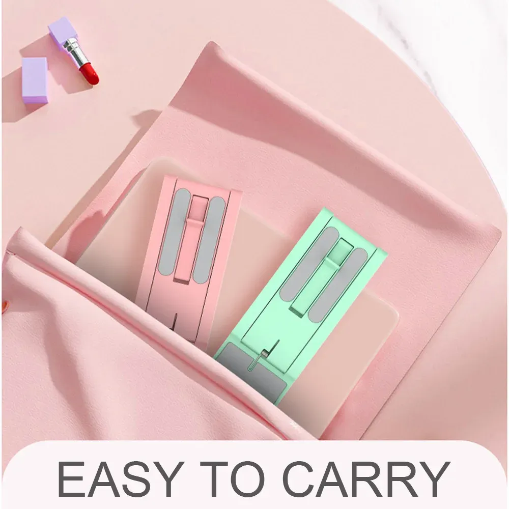 Support de bureau pliable et portable pour téléphone et tablette, compatible iPad, iPhone et Samsung Galaxy S23 5
