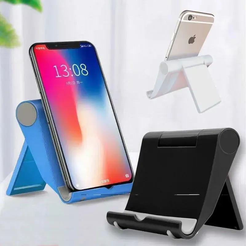 Support de bureau pliable universel pour téléphone portable, support de montage pour iPhone, Xiaomi, Huawei, Samsung, tablette