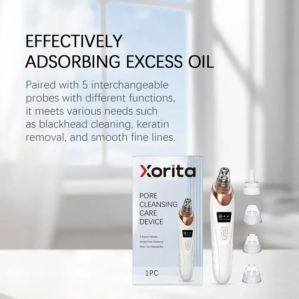 Appareil d'extraction des points noirs électrique, nettoyeur de visage à aspiration multimode, aspirateur de pores 5