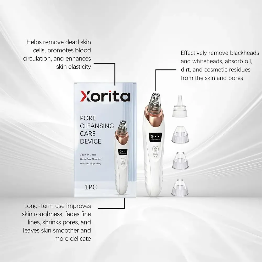 Appareil d'extraction des points noirs électrique, nettoyeur de visage à aspiration multimode, aspirateur de pores 6