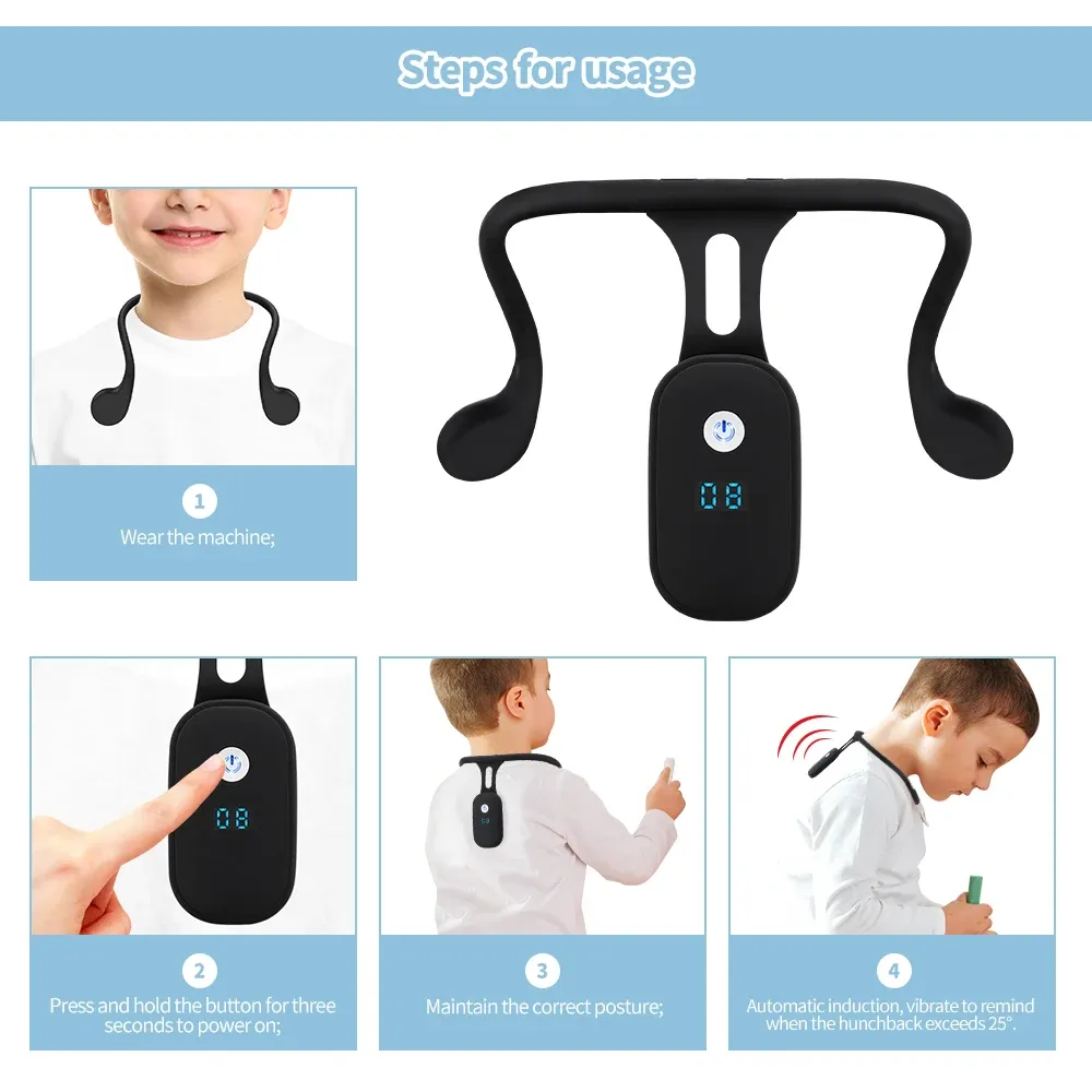 Correcteur de posture, mise en situation