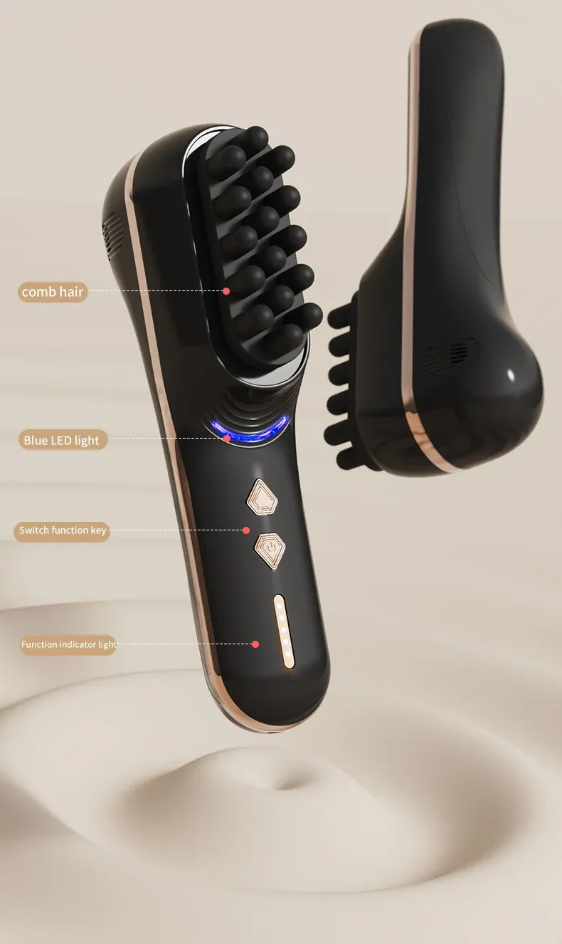 Peigne de massage électrique, détail 6