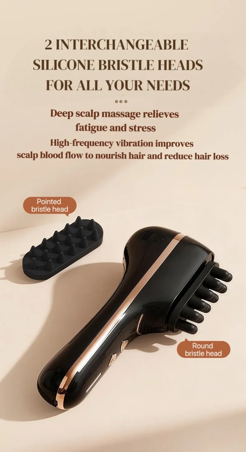 Peigne de massage électrique, détail 9
