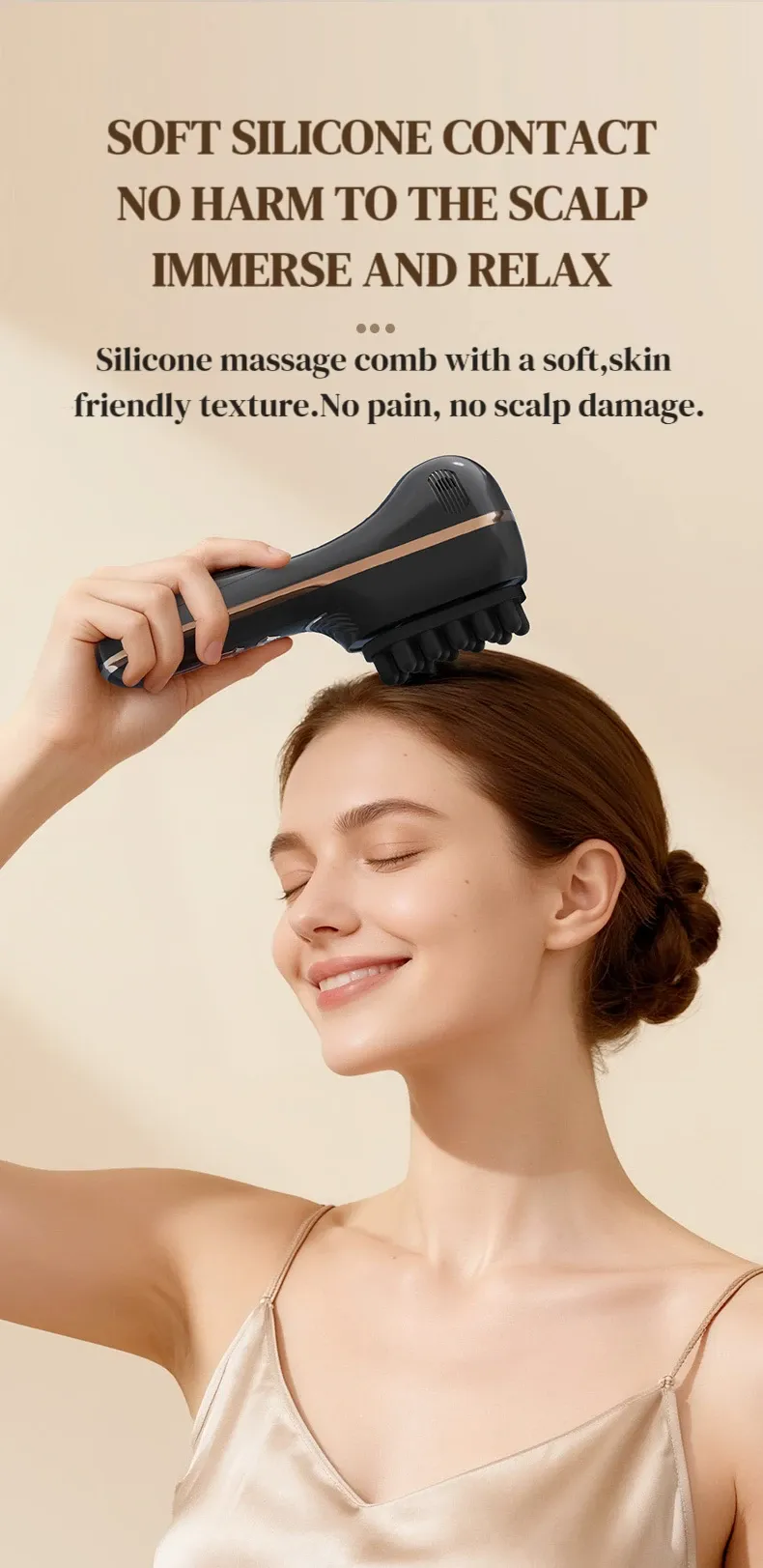 Peigne de massage électrique, détail 7