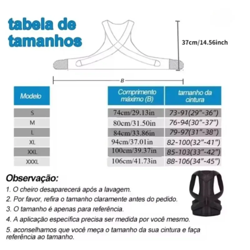 Ceinture de maintien lombaire renforcée avec correcteur de posture réglable 6