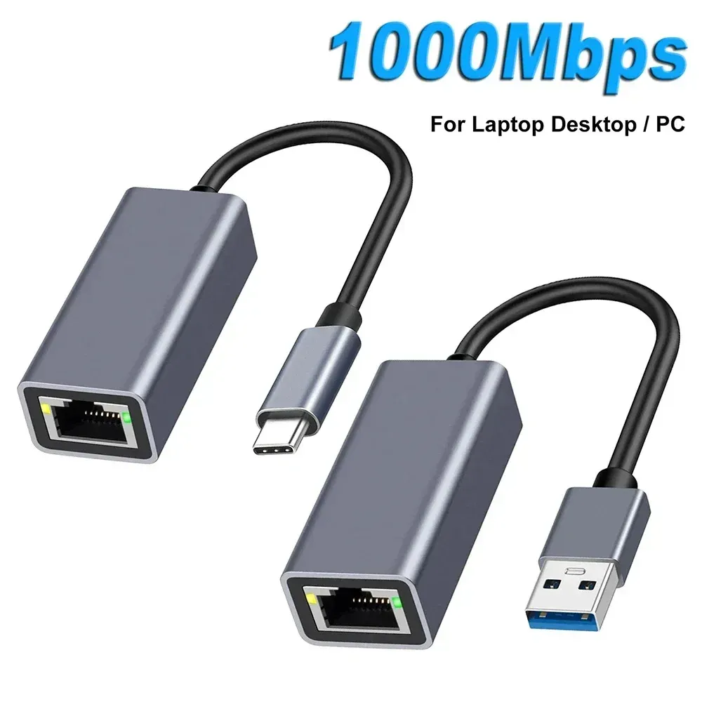 Adaptateur Ethernet USB-C vue d'ensemble