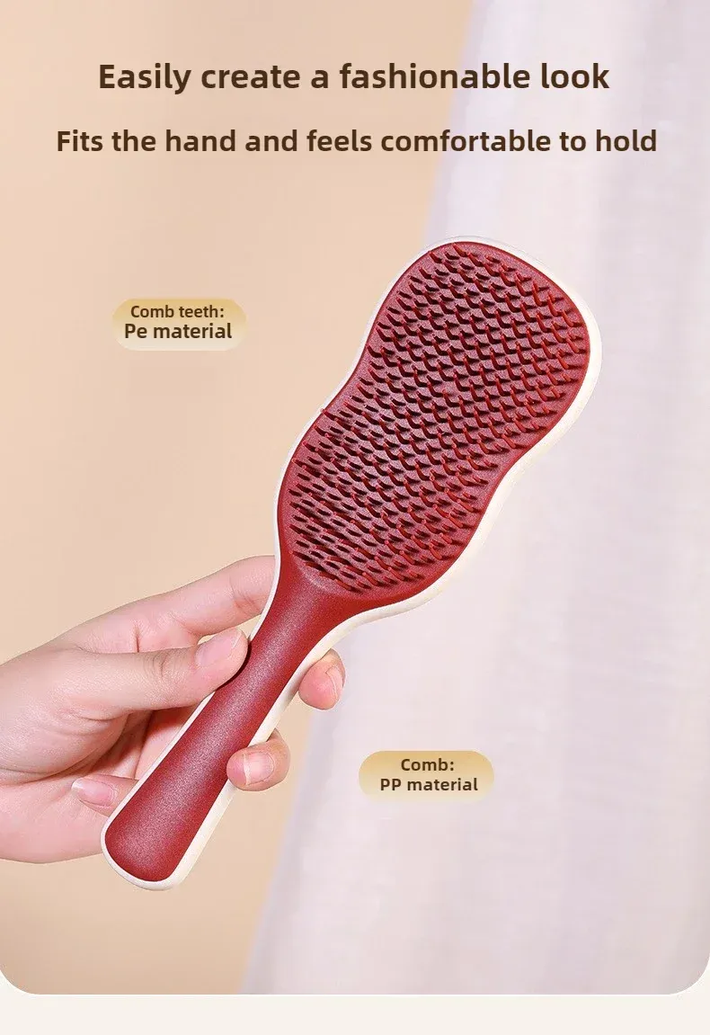 Peigne anti-emmêlement à massage, utilisation