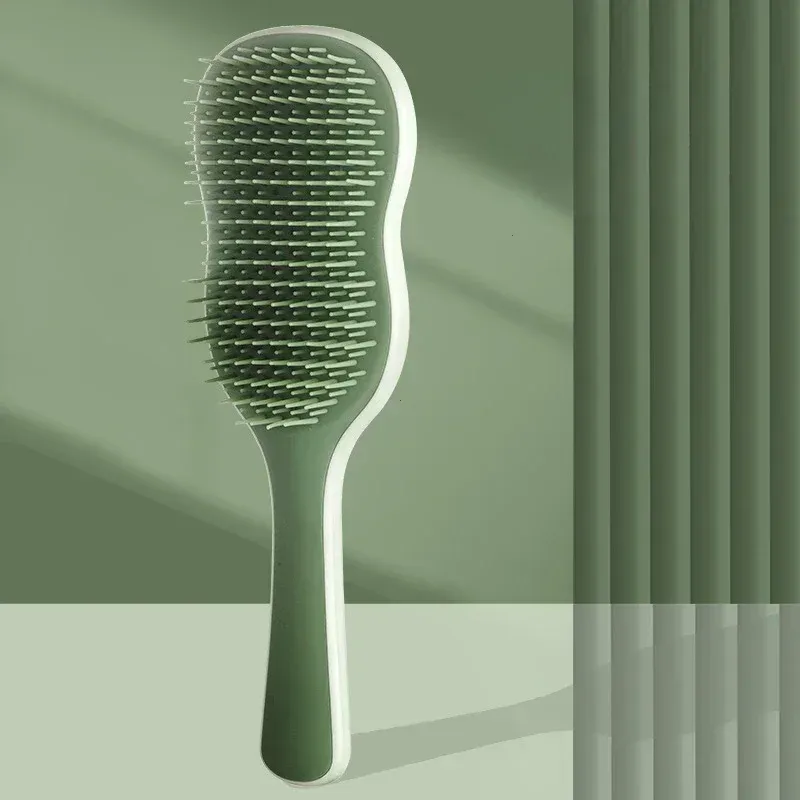 Peigne démêlant anti-emmêlage à effet massant – Brosse à cheveux bouclés à séchage rapide, outil de coiffure pour des cheveux sains 7