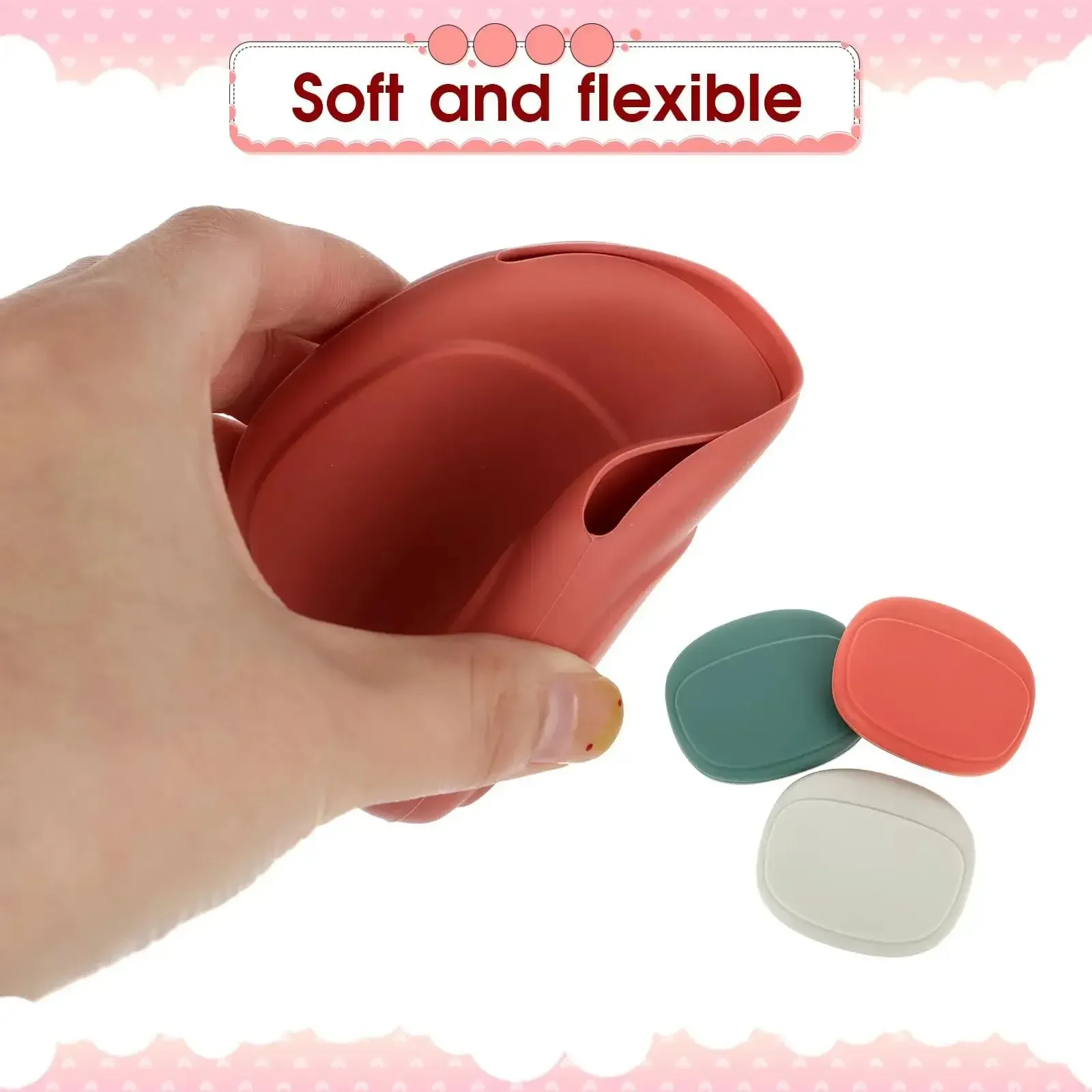 Mini organisateur électronique en silicone étanche, pochette de transport pour câbles et accessoires 5