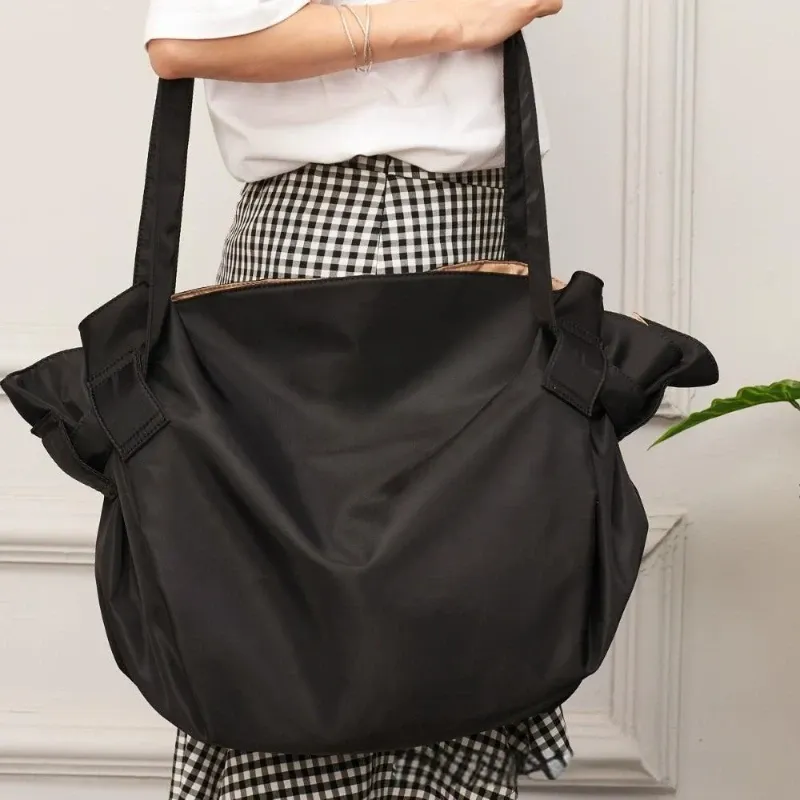 Sac de voyage pliable grande capacité, léger et imperméable, avec tapis de pique-nique et organisateur de rangement 2