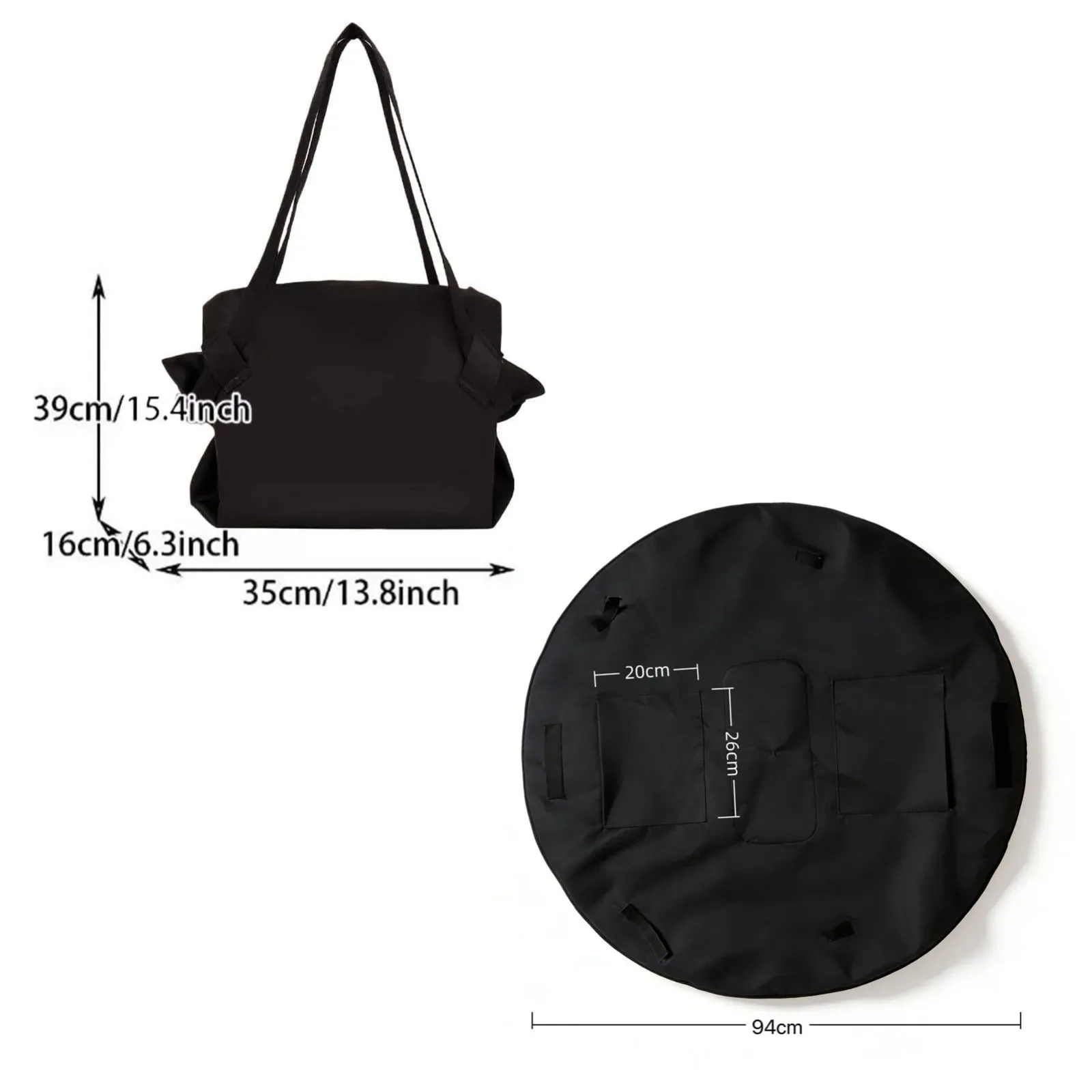 Sac de voyage pliable grande capacité, vue 10