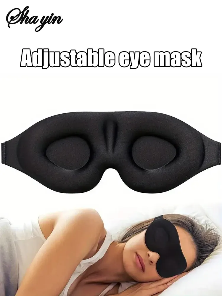 Masque pour les yeux 3D porté en situation de repos