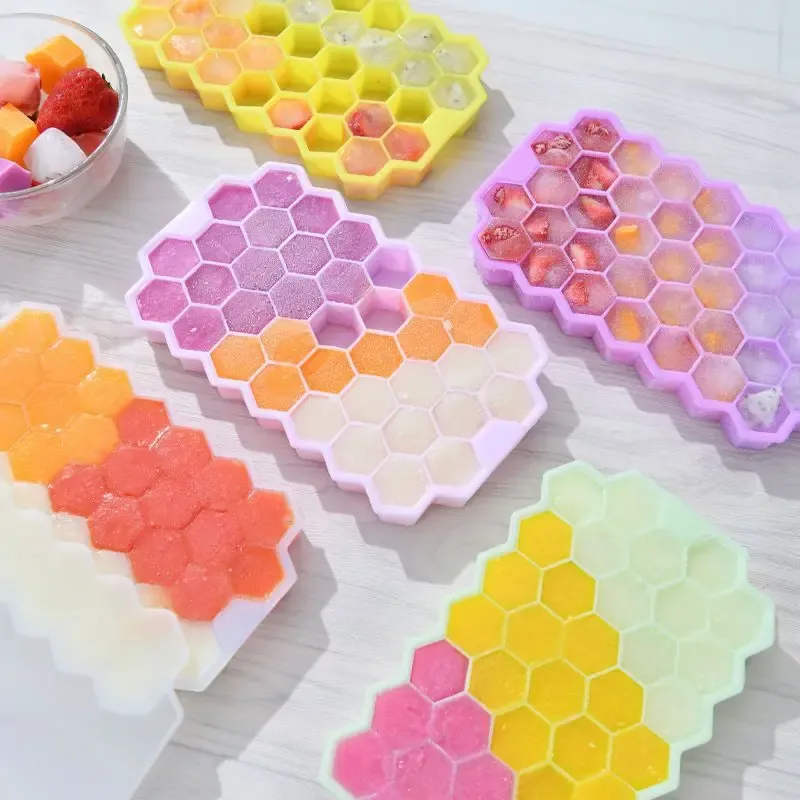Moule à glaçons en silicone, mise en scène