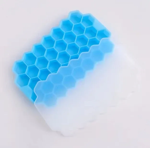 Moule à glaçons en silicone avec couvercles, 148 cubes, grande capacité, qualité alimentaire, sans BPA, réutilisable, 4/2/1 pièces 8