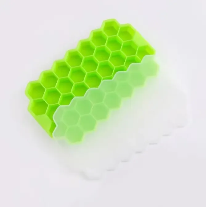 Moule à glaçons en silicone avec couvercles, 148 cubes, grande capacité, qualité alimentaire, sans BPA, réutilisable, 4/2/1 pièces 7