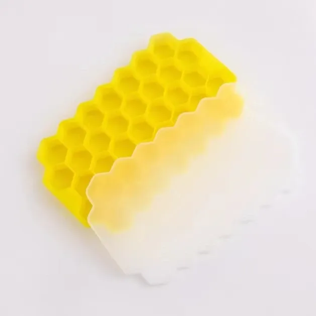 Moule à glaçons en silicone avec couvercles, 148 cubes, grande capacité, qualité alimentaire, sans BPA, réutilisable, 4/2/1 pièces 10