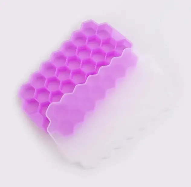 Moule à glaçons en silicone avec couvercles, 148 cubes, grande capacité, qualité alimentaire, sans BPA, réutilisable, 4/2/1 pièces 9