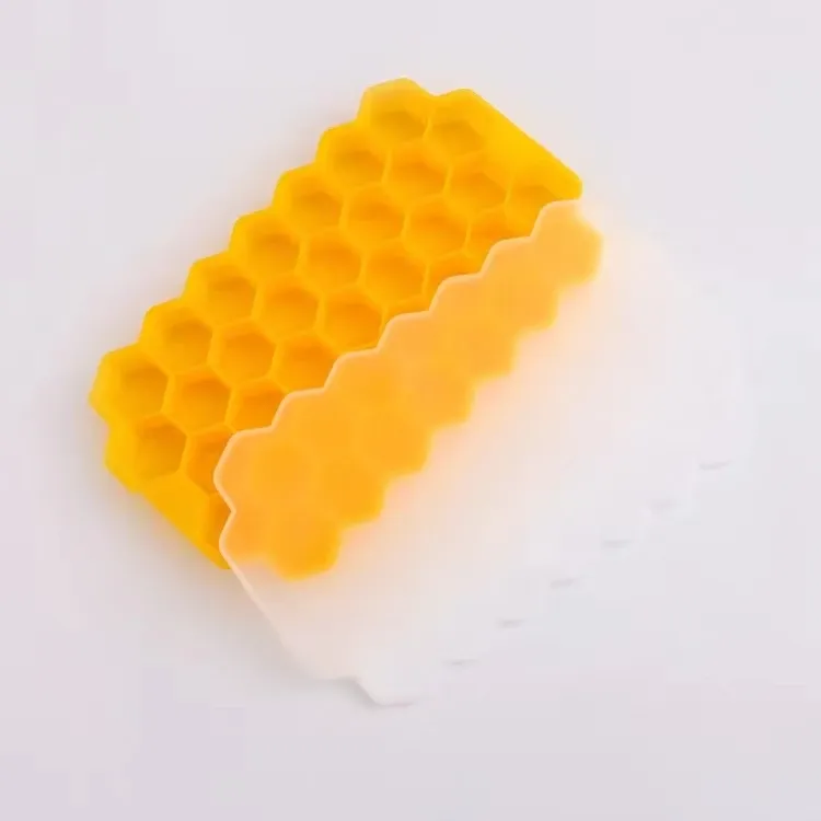 Moule à glaçons en silicone avec couvercles, 148 cubes, grande capacité, qualité alimentaire, sans BPA, réutilisable, 4/2/1 pièces 11