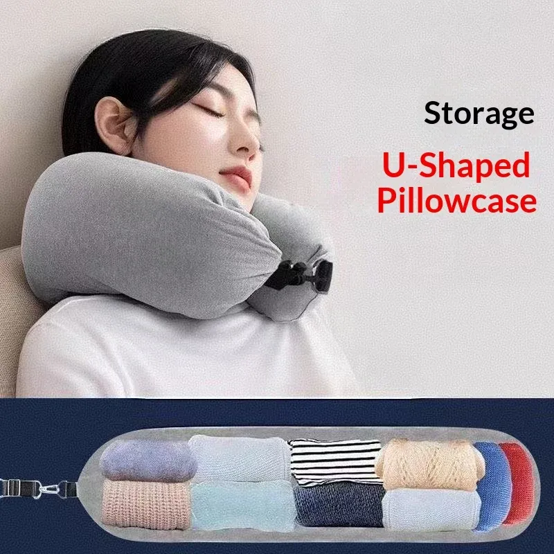 Coussin de voyage Homefish, mise en situation