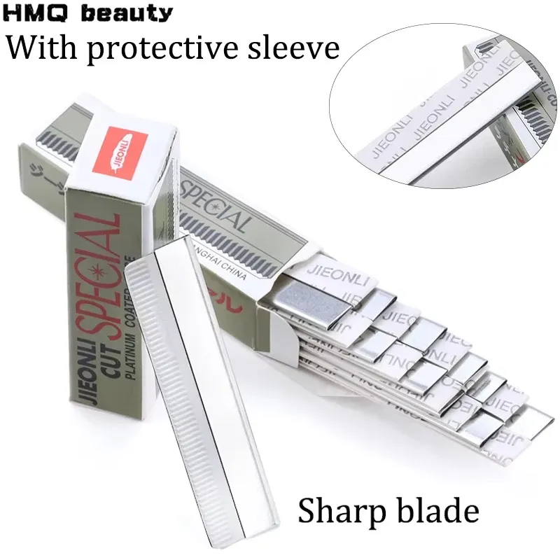 Tondeuse à sourcils en acier inoxydable pour femme, rasoir visage et couteau d'épilation, lot de 20 ou 40 pièces - Image 1