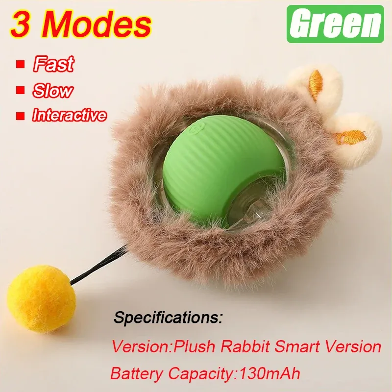 Jouet interactif automatique pour chat avec fausse queue imitant une souris, rechargeable 15