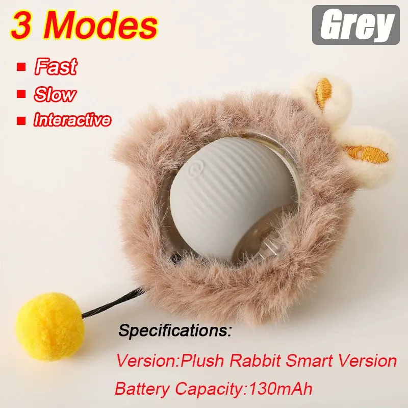 Jouet interactif automatique pour chat avec fausse queue imitant une souris, rechargeable 7