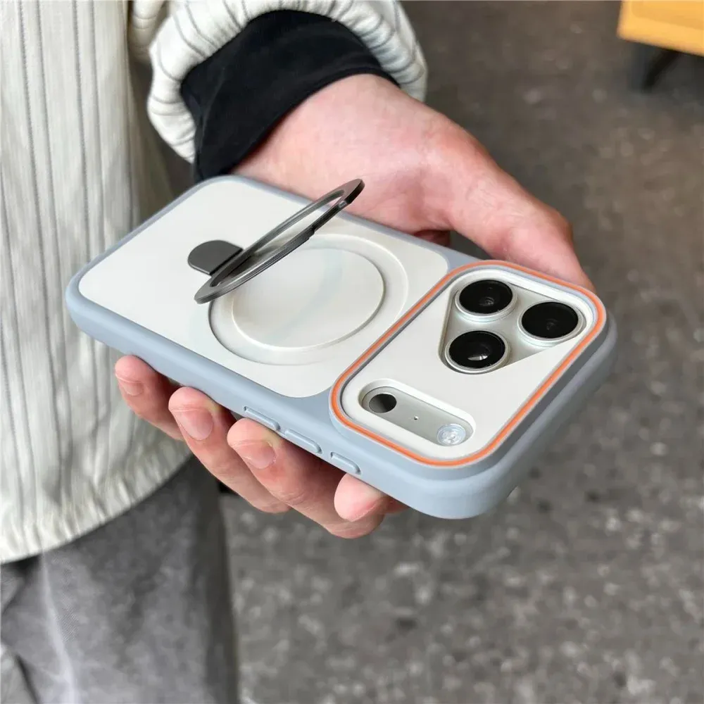 Support de téléphone en métal de luxe, mise en situation