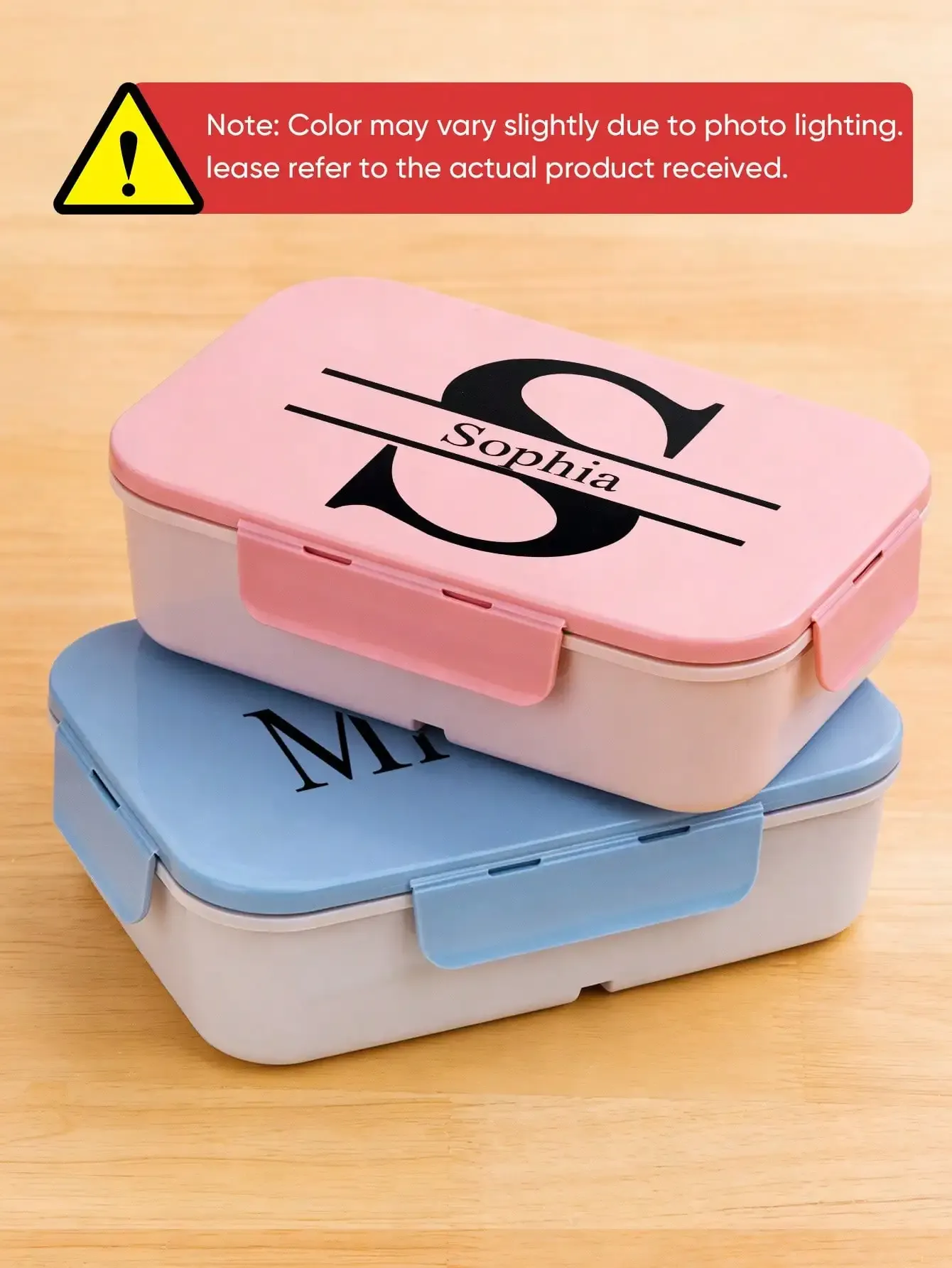 Fermeture sécurisée de la boîte à bento