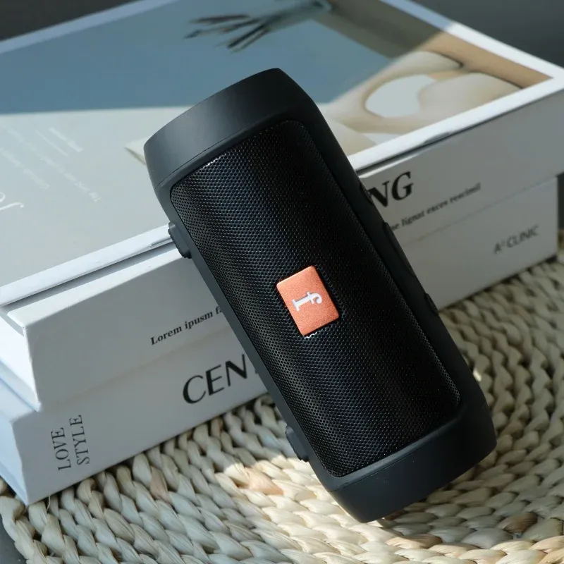 Haut-parleur Bluetooth portable sans fil – Mini enceinte de bureau avec fonction de recharge pour un transport et une utilisation faciles 6